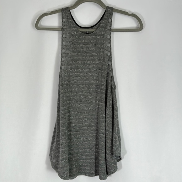 Wilfred Free Grey Striped Tank Top - Picture 5 of 9